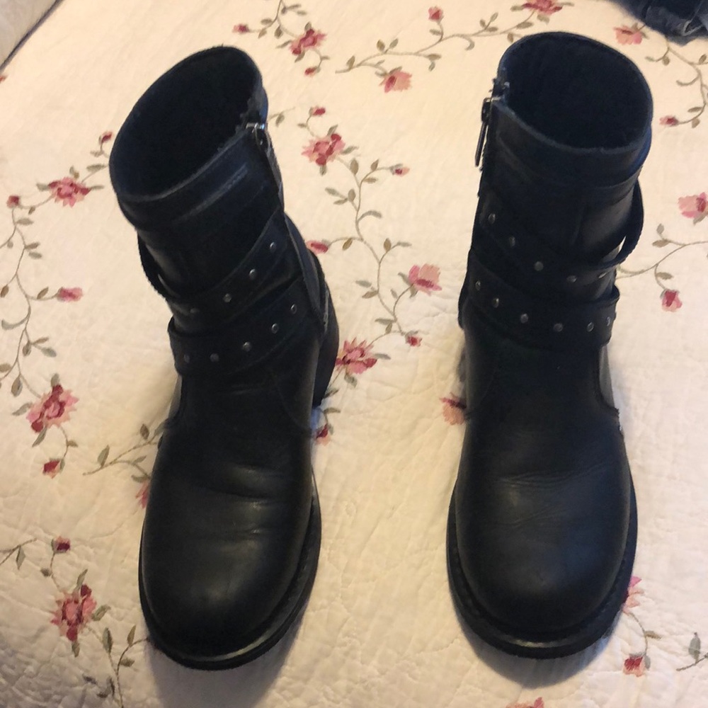 Women’s Harley Davidson Boots Sz7 1/2